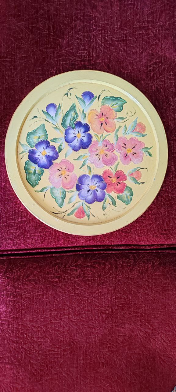 Original Oil Painting by Gülgün Türel – Watermelon Still Life – 24x26 cm