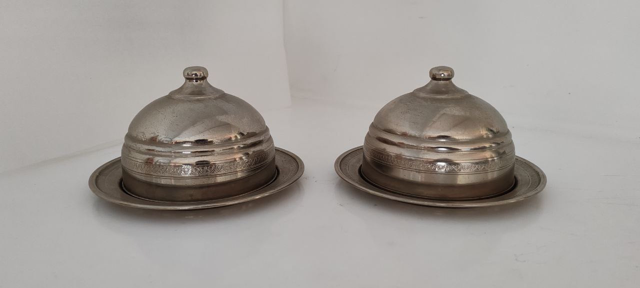 Double Turkish Coffee Set – Elegant Handmade Presentation