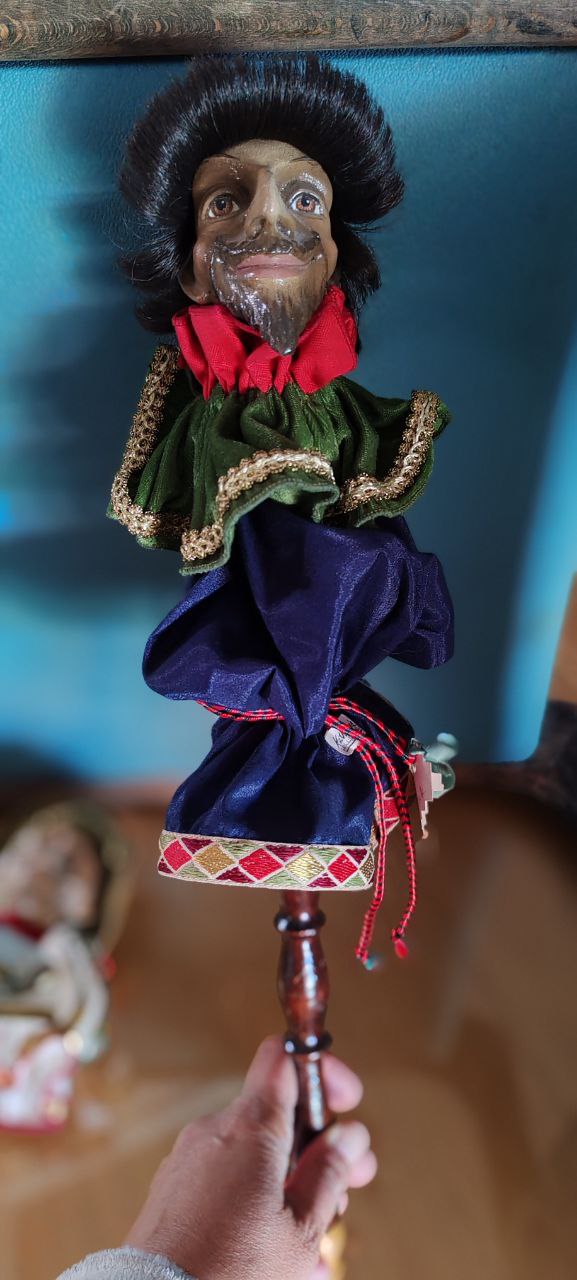 Owl Family Figurine Set – Hand-Carved with Eggshell Mosaic