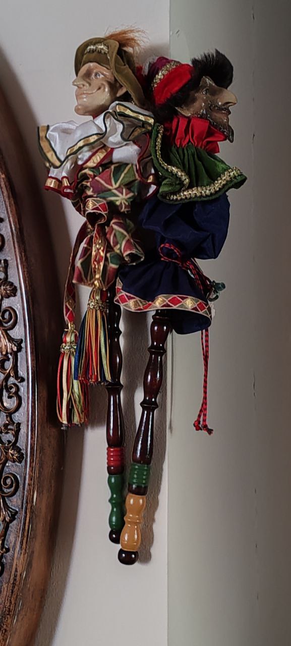 Owl Family Figurine Set – Hand-Carved with Eggshell Mosaic