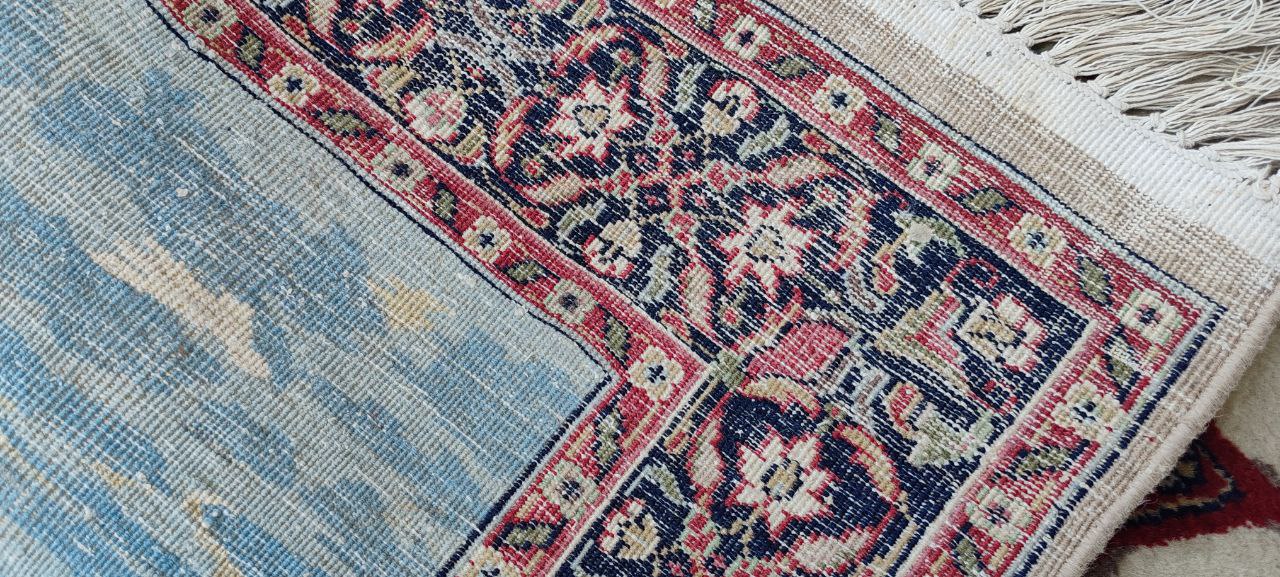 Hand-Knotted Babur Pictorial Rug – 324000 Knots – 153x91 cm