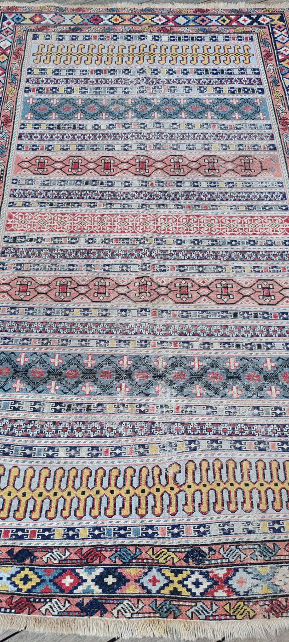 Iranian Sumak Flatweave Kilim Rug – 195x120 cm