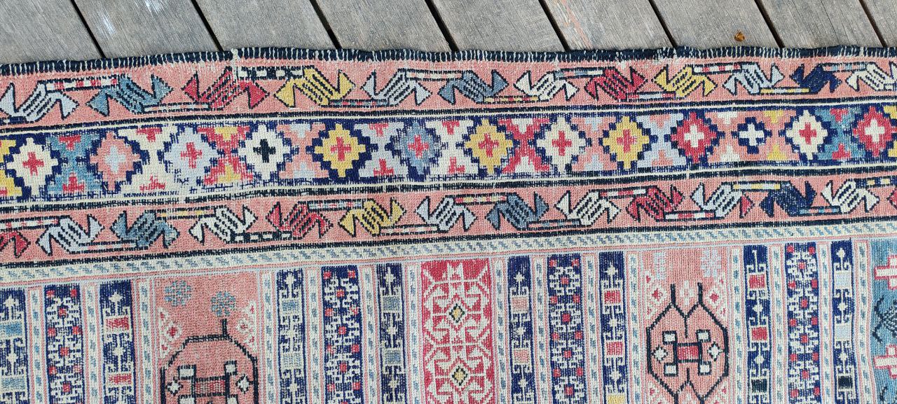 Iranian Sumak Flatweave Kilim Rug – 195x120 cm