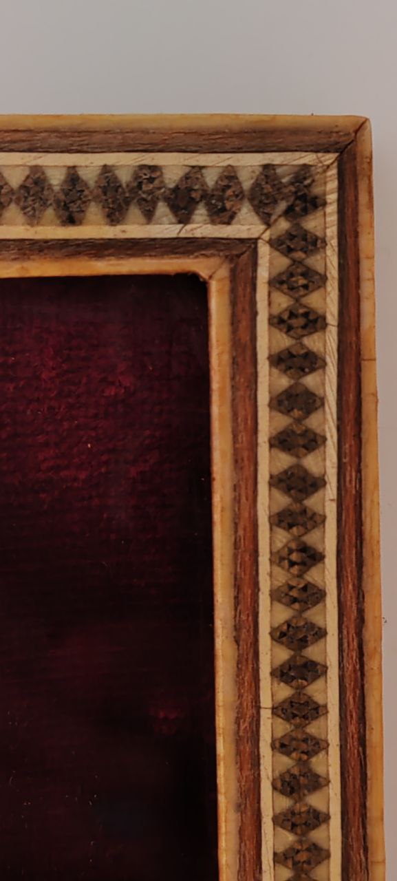 Vintage Persian Miniature of Woman Holding Wine Cup – Signed by H. Ali Sajjadi – Hand-Painted – Framed