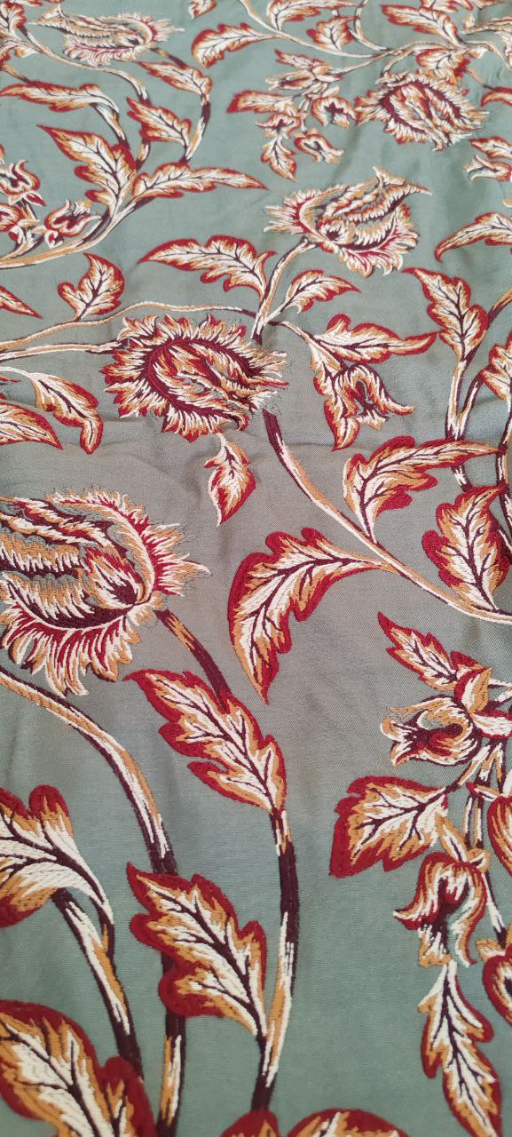 Large Turkish Bedspread with Ottoman Tulip Motif – 220x300 cm