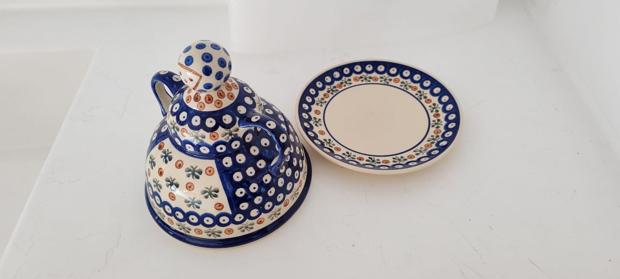 Polish Pottery Cheese Lady Mosquito
