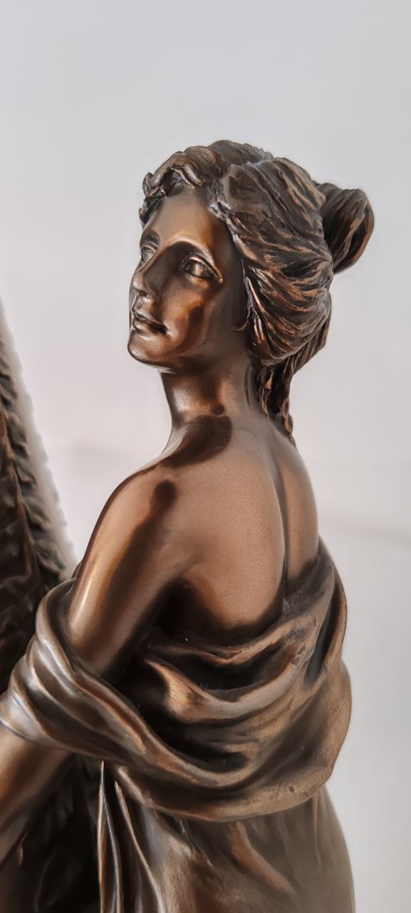 Fine Art Nouveau Lady Vase