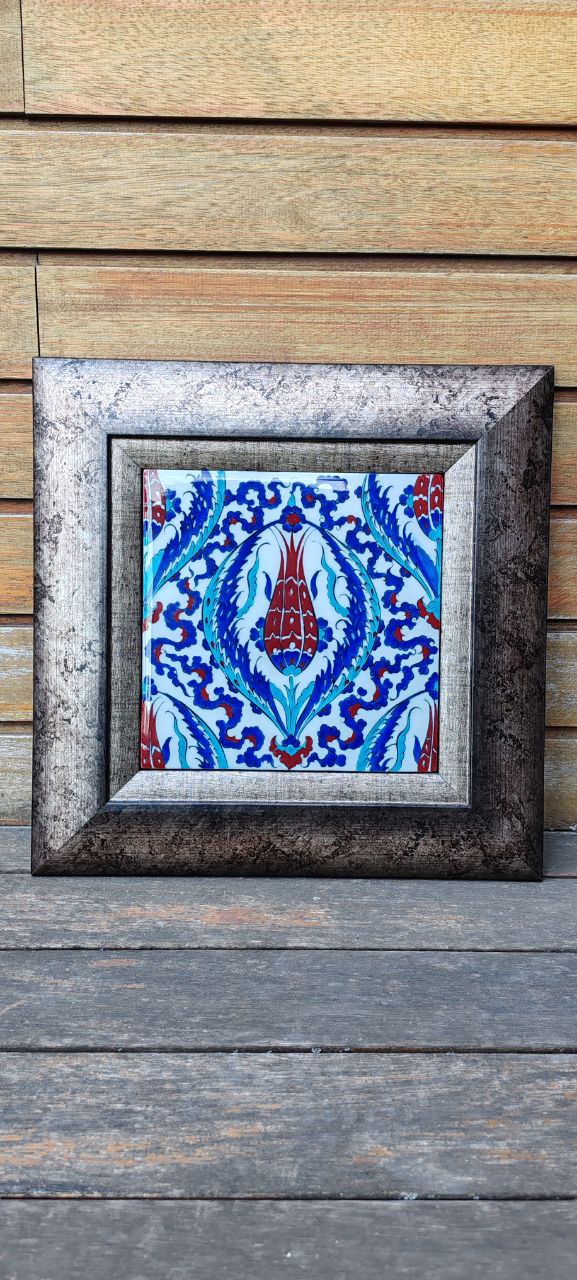 Handmade Iznik Ceramic Tile – Turkish Traditional Art