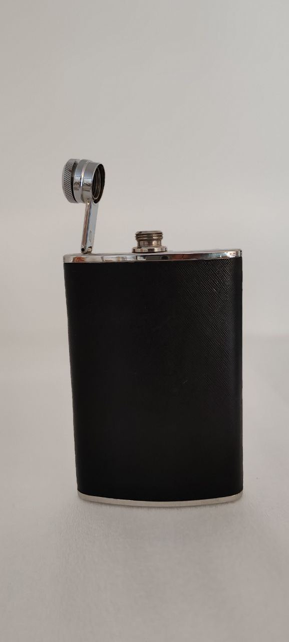 Vintage Dunhill Hip Flask – Stainless Steel 8oz – Made in England