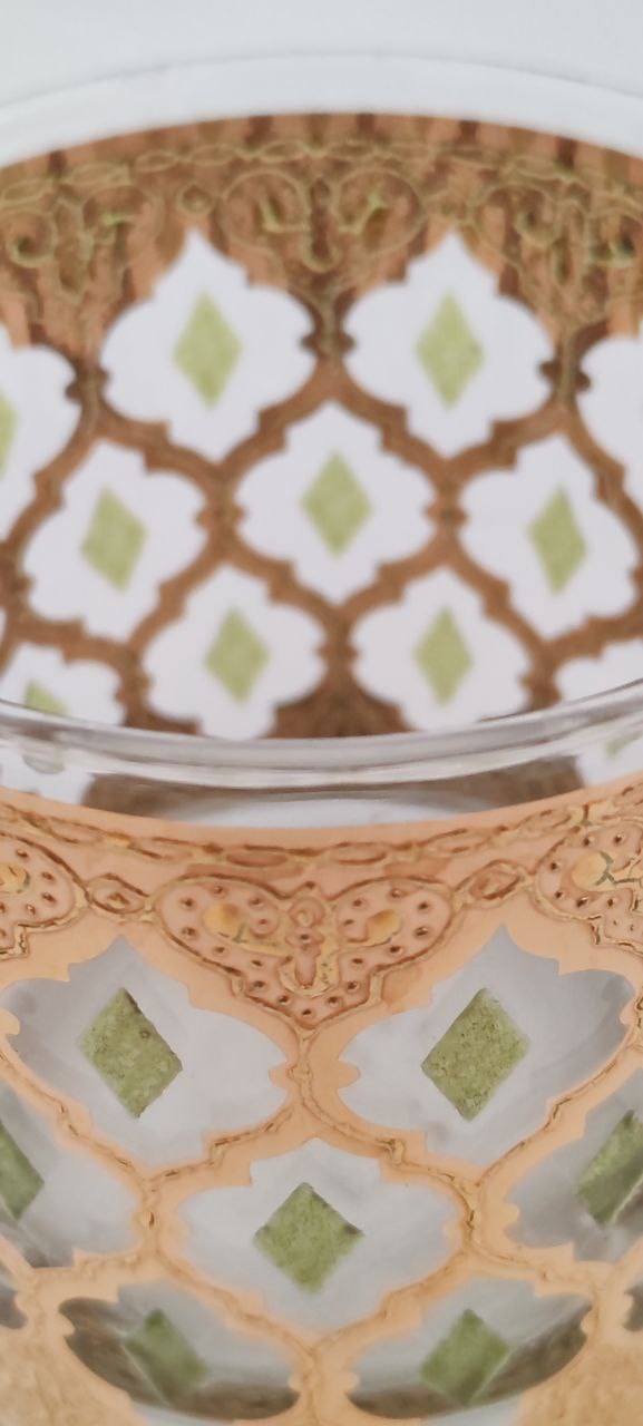 Vintage Culver 22K Gold Mid-Century Modern Glassware Set